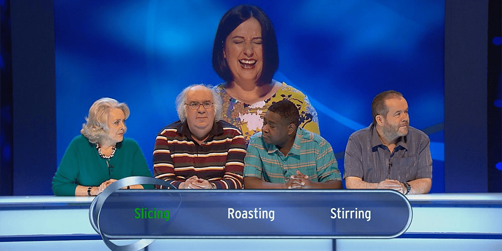 Screenshot of the show episode