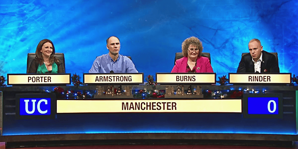 Screenshot of the show episode